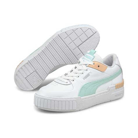 puma cali women's sneakers white.